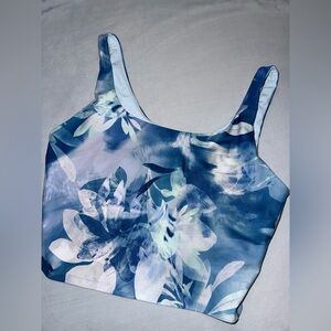 Old Navy Blue Floral Camisole